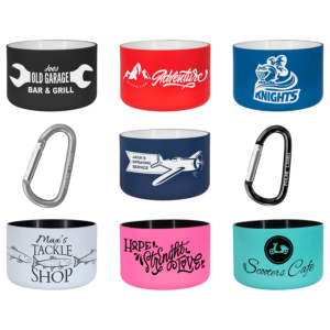 Personalized Silicone Water Bottle Boot & Carabiner 12-20-32 & 40oz