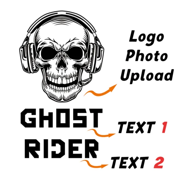 Personalized Laser Engraved Hand Headset & Gameplay Controller Holder. - Image 2