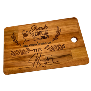 Hneeds Signature Laser Engraved Beech Wood Cutting Board