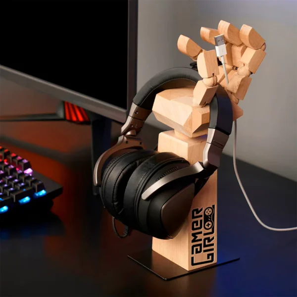 Personalized Laser Engraved Hand Headset & Gameplay Controller Holder. - Image 3