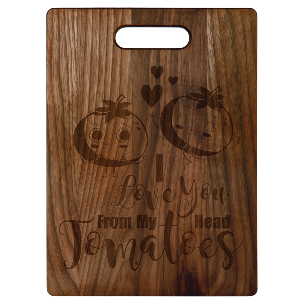 Personalized Laser Engraved Walnut Cutting Boards - Image 3