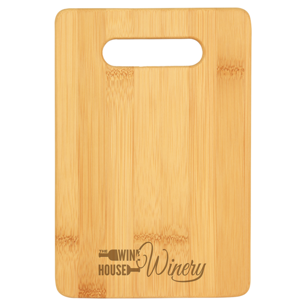 Personalized Laser Engraved Natural Bamboo Cutting Boards - Image 9