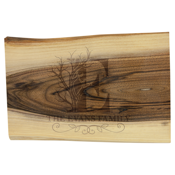 Personalized Laser Engraved Black Walnut Cutting and Charcuterie Board (Copy) - Image 4