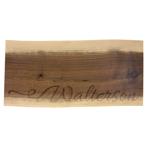 Personalized Laser Engraved Black Walnut Cutting and Charcuterie Board (Copy) - Image 7