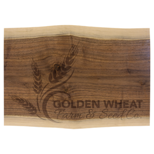 Personalized Laser Engraved Black Walnut Cutting and Charcuterie Board (Copy)