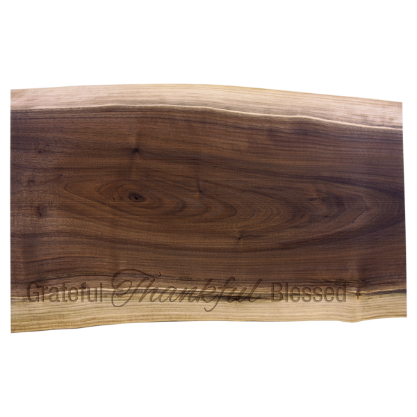 Personalized Laser Engraved Black Walnut Cutting and Charcuterie Board (Copy) - Image 2
