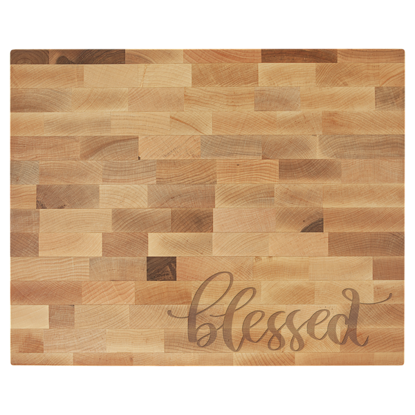 Personalized Laser Engraved Maple Cutting and Charcuterie Board - Image 2