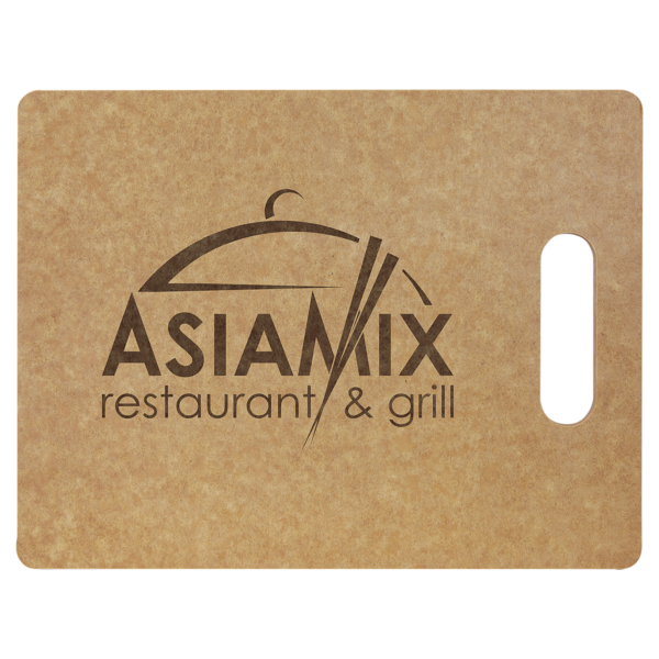 Personalized Laser Engraved Eco Cutting Board Multi Sizes - Image 3