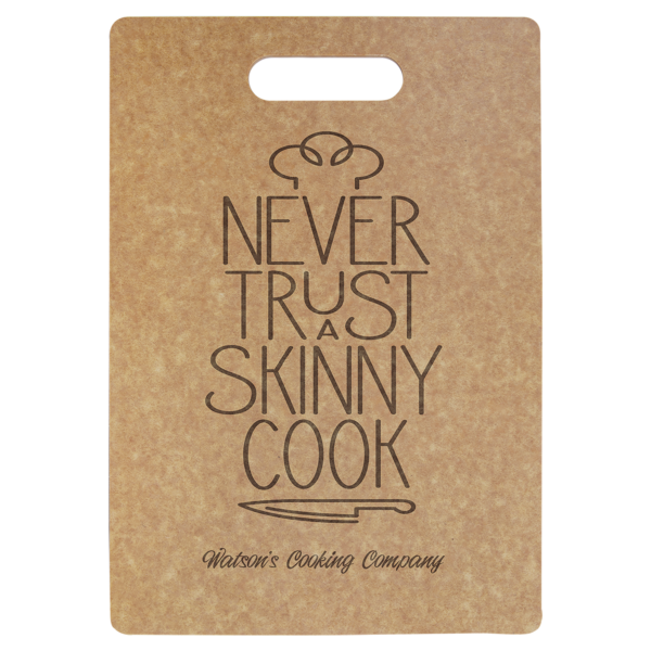 Personalized Laser Engraved Eco Cutting Board Multi Sizes - Image 4