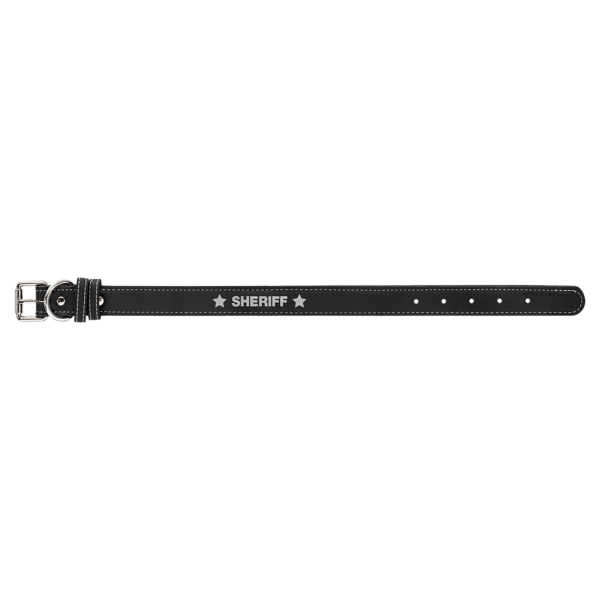 Personalized Laserable Leatherette Dog Collar Multi sizes - Image 28