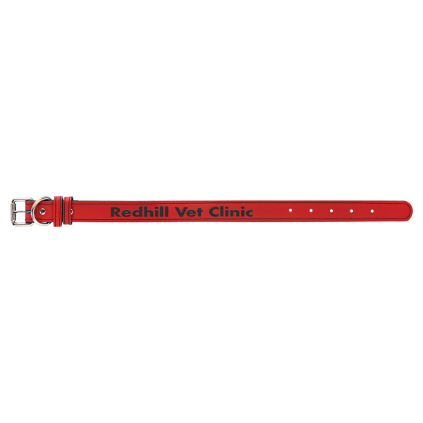 Personalized Laserable Leatherette Dog Collar Multi sizes - Image 16