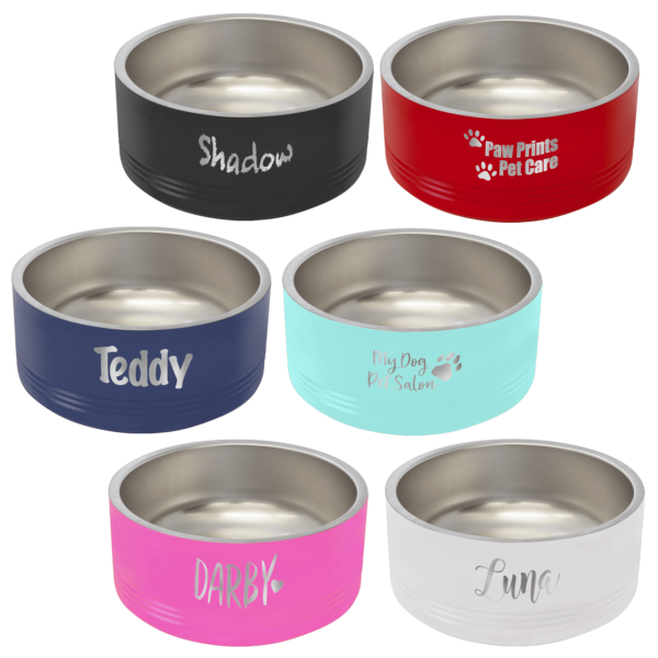 Personalized Multi sizes Pet Bowl 18, 32 & 64oz - Image 3