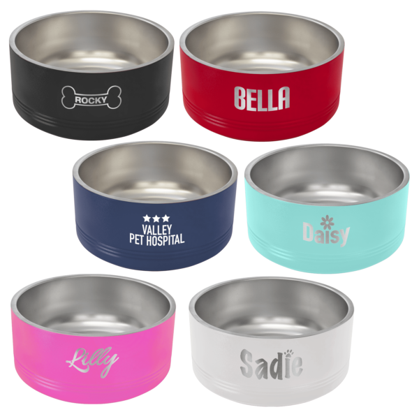 Personalized Multi sizes Pet Bowl 18, 32 & 64oz - Image 2