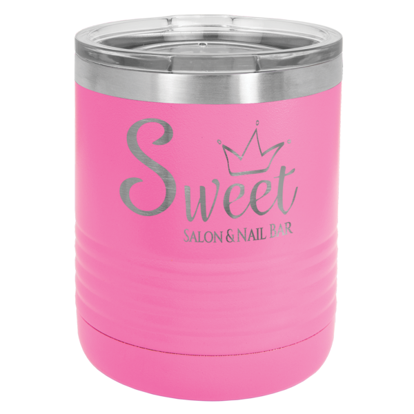 Personlaized Laser Engraved 10 oz. Ringneck  Vacuum Insulated Tumbler with Clear Lid - Image 10