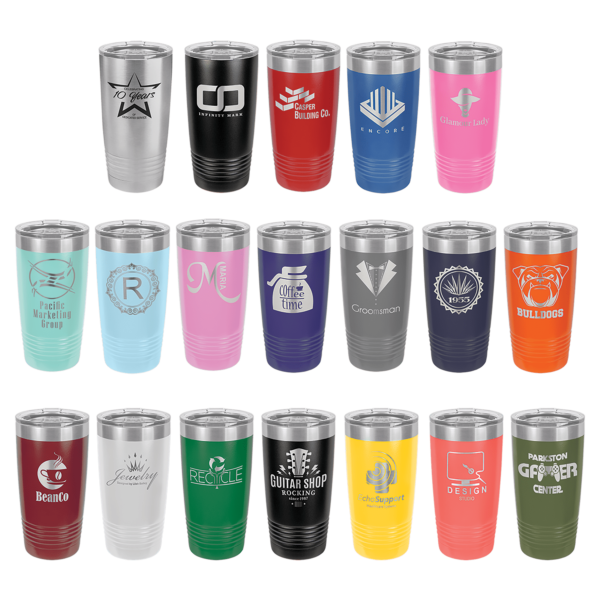 Personalized Laser Engraved 20 oz. Ringneck Insulated Tumbler w/Slider Lid