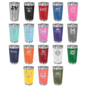 Personalized Laser Engraved 16 oz. Pint with Slider Lid