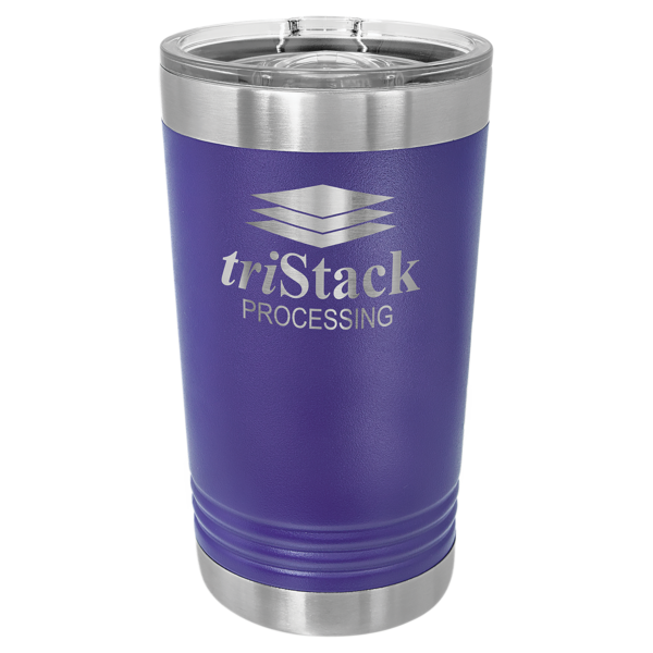 Personalized Laser Engraved 16 oz. Pint with Slider Lid - Image 14