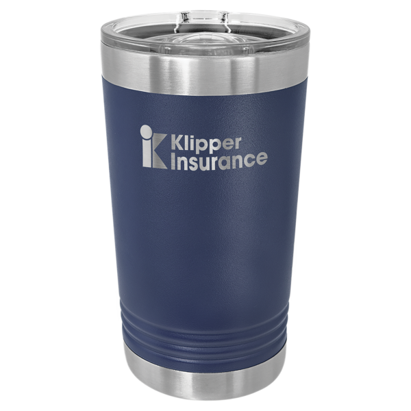 Personalized Laser Engraved 16 oz. Pint with Slider Lid - Image 12