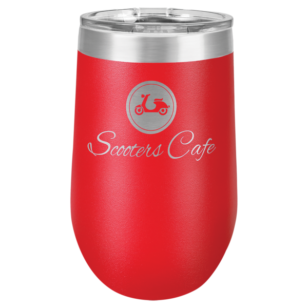 Personalized Laser Engraved 16 oz.  Vacuum Insulated Stemless Tumbler w/Lid - Image 19