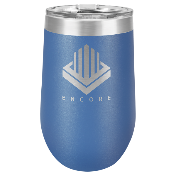 Personalized Laser Engraved 16 oz.  Vacuum Insulated Stemless Tumbler w/Lid - Image 18