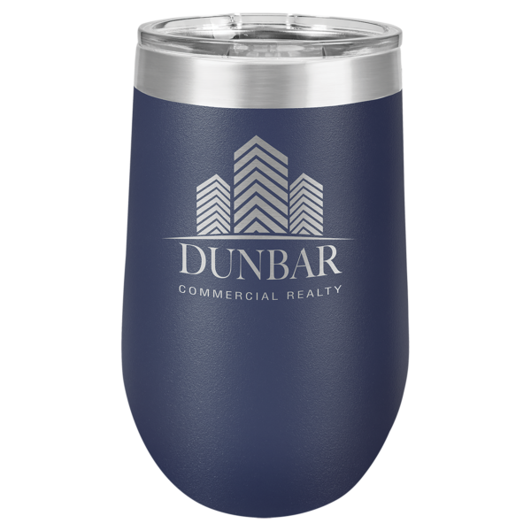 Personalized Laser Engraved 16 oz.  Vacuum Insulated Stemless Tumbler w/Lid - Image 11