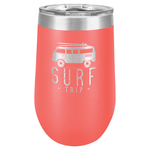 Personalized Laser Engraved 16 oz.  Vacuum Insulated Stemless Tumbler w/Lid - Image 5