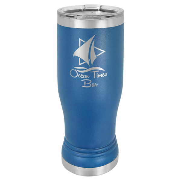 Personalized Laser Engraved 14 oz. Polar Camel Pilsner w/Clear Lid - Image 18