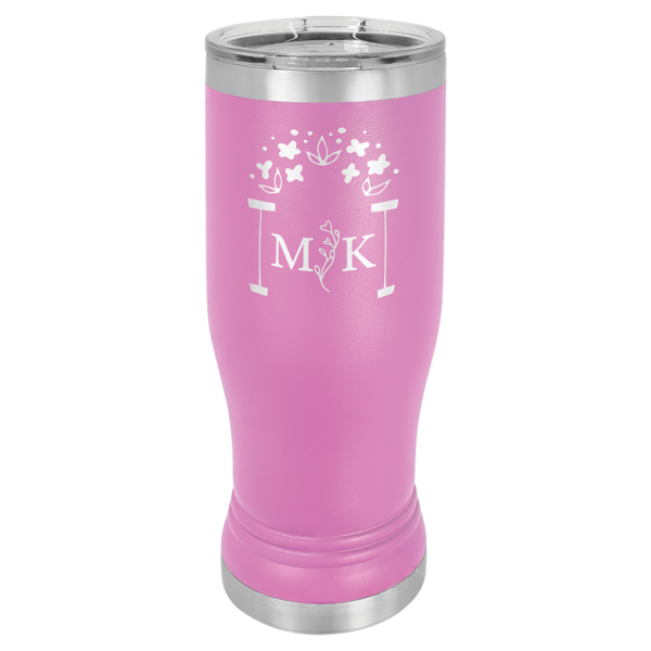 Personalized Laser Engraved 14 oz. Polar Camel Pilsner w/Clear Lid - Image 14