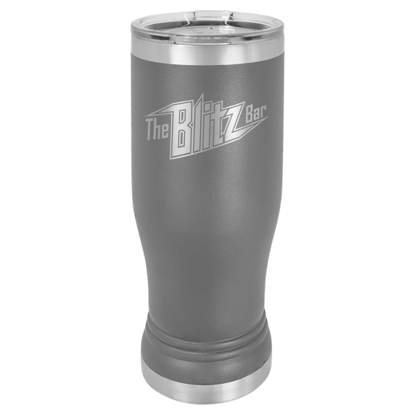 Personalized Laser Engraved 14 oz. Polar Camel Pilsner w/Clear Lid - Image 12