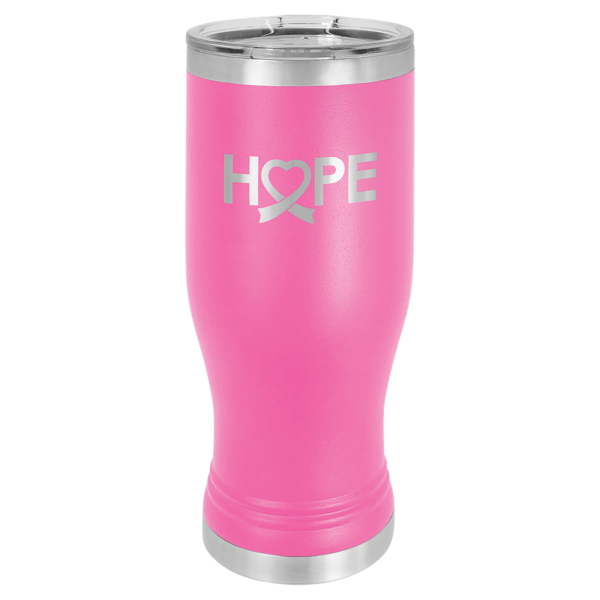 Personalized Laser Engraved 20 oz. Polar Camel Pilsner w/Clear Lid - Image 17