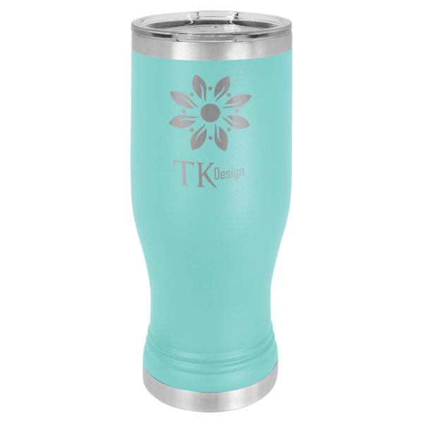 Personalized Laser Engraved 20 oz. Polar Camel Pilsner w/Clear Lid - Image 16