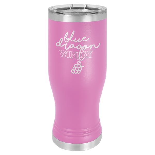 Personalized Laser Engraved 20 oz. Polar Camel Pilsner w/Clear Lid - Image 14