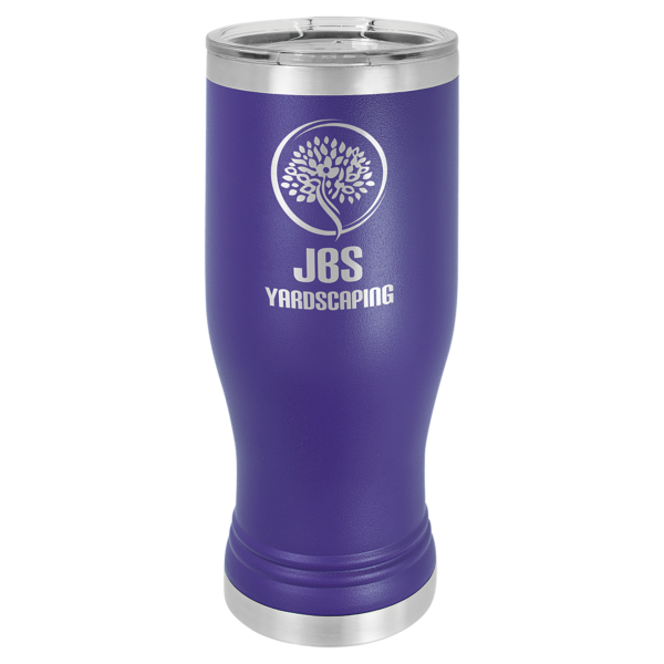Personalized Laser Engraved 20 oz. Polar Camel Pilsner w/Clear Lid - Image 13