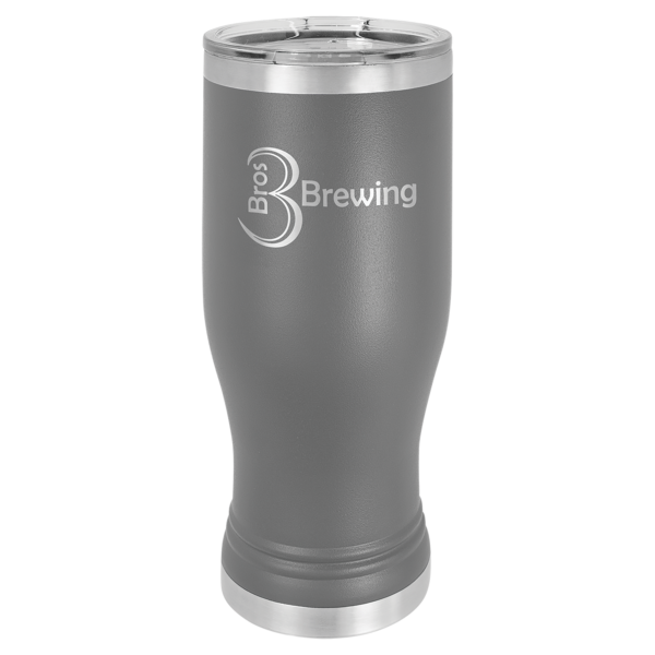 Personalized Laser Engraved 20 oz. Polar Camel Pilsner w/Clear Lid - Image 12