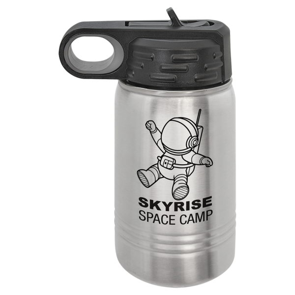 Personalized Laser Engraved 12 oz. Polar Camel Water Bottle - Image 25