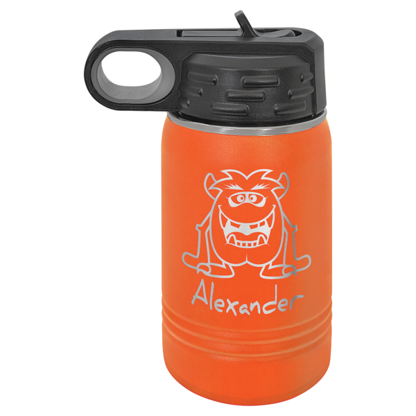 Personalized Laser Engraved 12 oz. Polar Camel Water Bottle - Image 14