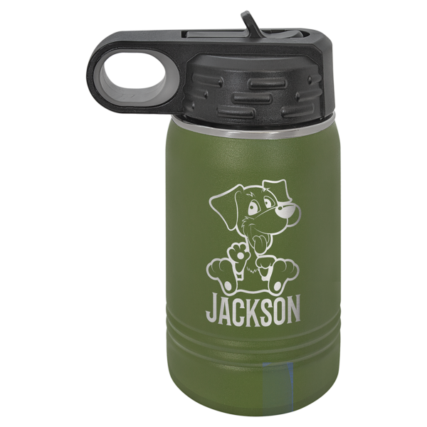 Personalized Laser Engraved 12 oz. Polar Camel Water Bottle - Image 8