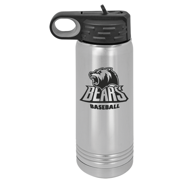 Personalized Laser Engraved 20 oz. Polar Camel Water Bottle - Image 25