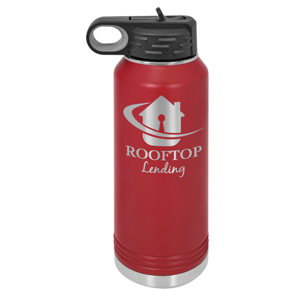 Hneeds Signature Laser Engraved 32 oz. Polar Camel Water Bottle - Image 14