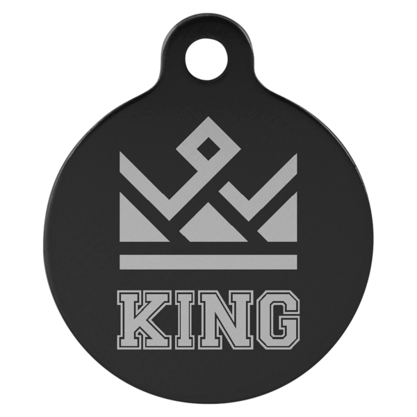 Personalized Custom Laser Engraved Round Pet ID Tag  1 1/4" - Image 6