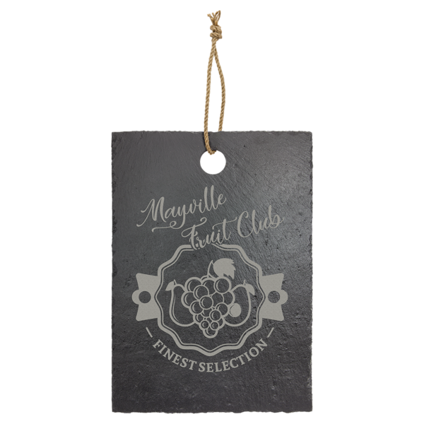 Personalized Laser Engraved Slate Cutting Board - Image 2