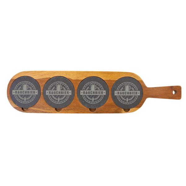 Personalized Laser Engraved Acacia Wood & Slate Cutting Boards - Image 12