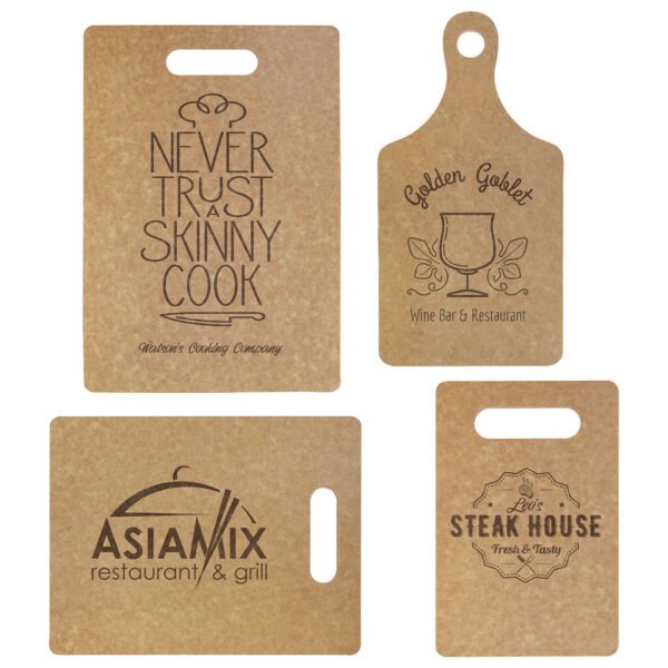 Personalized Laser Engraved Eco Cutting Board Multi Sizes