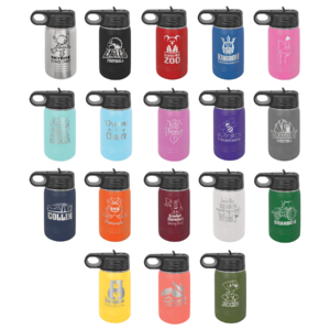 Personalized Laser Engraved 12 oz. Polar Camel Water Bottle