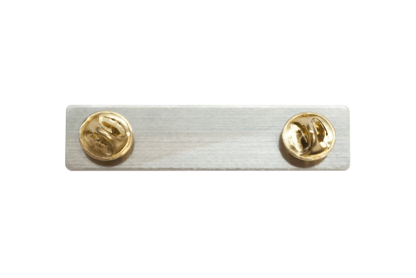 METAL NAME TAG WITH CLUTCH 5/8" X 2-1/2" - Image 3